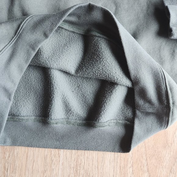 Friends Graphic Crew Neck Sweatshirt Fleece Lined Long Sleeve Green - Picture 8 of 8